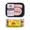 Combo ba rọi 400g và trứng gà Gfood 10 quả