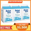 Combo sữa tươi thanh trùng Đà Lạt Milk hộp 180ml (3 Hộp)
