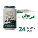 Thùng bia Lager 4.3% Saigon 330ml (24 Lon)