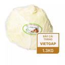 Bắp cải trắng Đà Lạt VietGap bắp từ 1.3kg (1 Bắp)