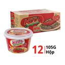 Thùng mì spaghetti xốt thịt bò bằm và cà chua Kool hộp105g (12 Hộp)
