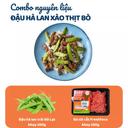 Combo đậu hà lan xào thịt bò