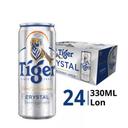 Thùng bia crystal 4.2% Tiger 330ml (24 Lon)