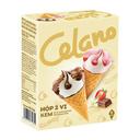 Kem hộp Multipack ốc quế 2 vị vani socola và vani dâu Celano 396g (1 Hộp)
