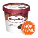 Kem socola Bỉ Haagen Dazs hộp 473ml (1 Hộp)