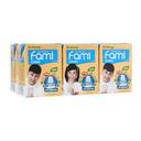 Lốc sữa đậu nành canxi Fami hộp 200ml (6 Hộp)