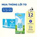 Thùng tươi tươi sạch không đường Nuti hộp 1L (12 Hộp)