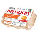 Trứng gà DHA size 55g ± 2G Ba Huân hộp 6 quả (1 Hộp)