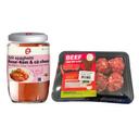 Combo Sốt Spaghetti 340g & Thịt bò xay 200g
