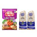 Combo Gia vị lẩu Thái Aji-Quick và 2 gói nấm kim châm Thái Lan