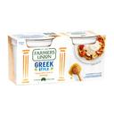 Lốc sữa chua kiểu Hy Lạp mật ong Farmers Union hộp 140g (2 Hộp)