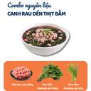 Combo canh rau dền thịt bằm