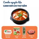 Combo canh kim chi thịt băm