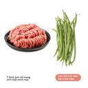 Combo Đậu cove xào thịt bằm