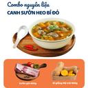 Combo Sườn Heo 400g & Bí đỏ 900g