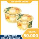 Combo sữa chua ăn Green Farm cao đạm mật ong tự nhiên ngũ cốc Vinamilk hộp 123g (2 Hộp)
