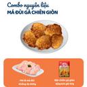 Combo 600g má đùi chiên