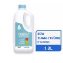 Sữa tươi thanh trùng ít đường Delifres chai 1.8l