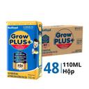 Thùng sữa bột pha sẵn tăng cân khỏe mạnh GrowPlus+ hộp 110ml (48 Hộp)