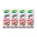 Lốc sữa chua uống thạch trái cây hương dâu Yomost hộp 180ml (4 Hộp)