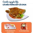 Combo Cá Diêu Hồng Làm Sạch 500g & Cà Chua Trứng Vietgap 400g
