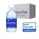 Thùng nước uống tinh khiết Aquafina 5l (4 chai)