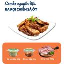 Combo ba rọi chiên sả ớt