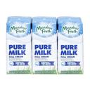 Lốc sữa tươi tiệt trùng nguyên kem Meadow Fresh 200ml (3 Hộp)