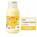 Sữa thanh trùng vị chuối Meiji chai 200ml (1 Chai)