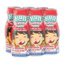 Lốc sữa chua uống tiệt trùng hương dâu Kun chai 85ml (6 Chai)