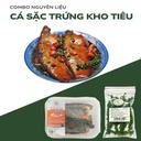 Combo cá sặc trứng 300g & Tiêu hạt xanh 50g