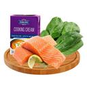 Set cá sốt kem tươi với rau chân vịt