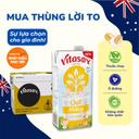 Thùng sữa yến mạch Vitasoy ít đường hộp 1 lít (12 Hộp)