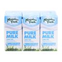 Lốc sữa tươi tiệt trùng ít béo Meadow Fresh 200ml (3 Hộp)