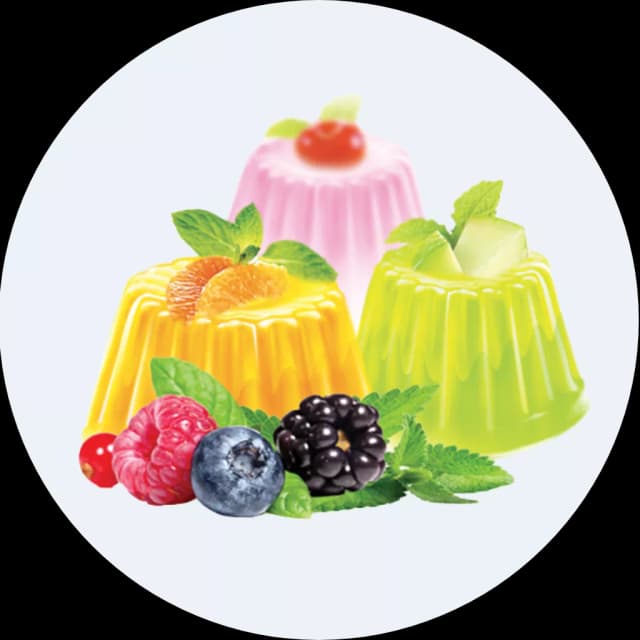 Bột rau câu, gelatin, vanila