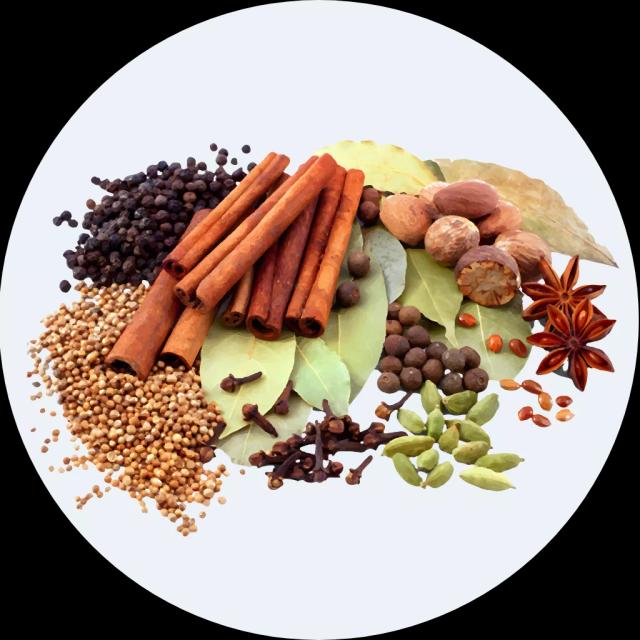 Bột, lá gia vị