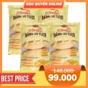Combo 4 bánh mì tươi đl O'Smiles 350g (5x70g)