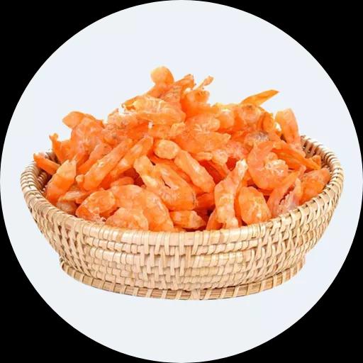 Tôm, mực, cá khô